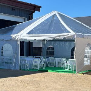30x30 Clear Top Tent